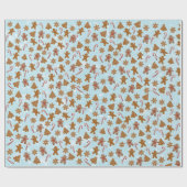 Koekjes en snoepjes cadeaupapier (Vlak)