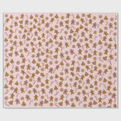 Koekjes en snoepjes cadeaupapier (Vlak)