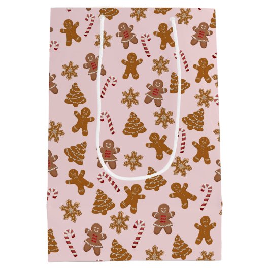 Koekjes en snoepjes medium cadeauzakje (Achterkant)