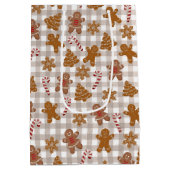 Koekjes en snoepjes medium cadeauzakje (Achterkant)