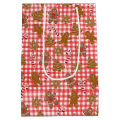 Koekjes en snoepjes medium cadeauzakje (Achterkant)