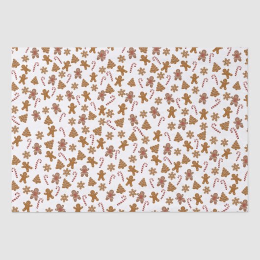 Koekjes en snoepjes tissuepapier (Voorkant)