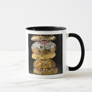 Koekjes in een stapel mok