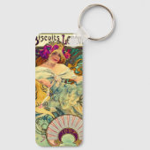 Koekjes Lefevre-Utile van Alphonse Mucha (1896) Sleutelhanger (Achterkant)