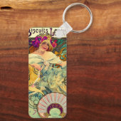 Koekjes Lefevre-Utile van Alphonse Mucha (1896) Sleutelhanger (Achterkant)
