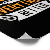 Koekjes maken alles beter bakken poster (Hoek)