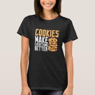 Koekjes maken alles beter t-shirt