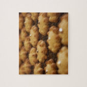 Koekjes met eetbaar goud legpuzzel (Verticaal)