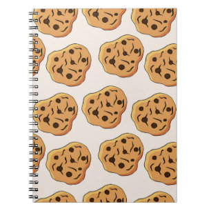  koekjes naadloos patroon. hand getrokken illus notitieboek