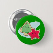 Koekjes Ronde Button 5,7 Cm (Voorkant /achterkant)