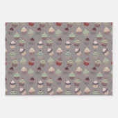 Koekjes (variaties) voor het verpakken van papierb inpakpapier vel (Voorkant 3)