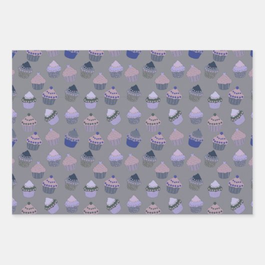 Koekjes (variaties) voor het verpakken van papierb inpakpapier vel (Voorkant 2)