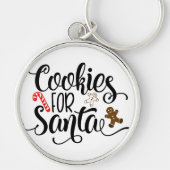 Koekjes voor kerstmis met kerstmis sleutelhanger (Voorkant)