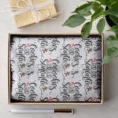 Koekjes voor kerstmis met kerstmis tissuepapier (Geschenk)