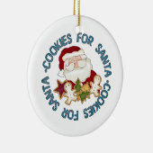 Koekjes voor kerstversiering keramisch ornament (Rechts)