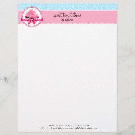 Koekjesbakkerij voor coupures custom briefhoofd (Voorkant)