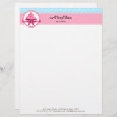 Koekjesbakkerij voor coupures custom briefhoofd (Voorkant / Achterkant)