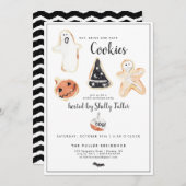 Koekjesbeurs | Halloween Baking Party (Voorkant / Achterkant)