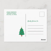 Koekjesdecorting Birthday Fotouitnodiging Briefkaart (Achterkant)