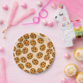 koekjesdruk op roompapier borden papieren bordje (Feest)