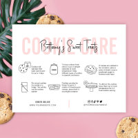 Koekjesgids Roze esthetische bakkerij