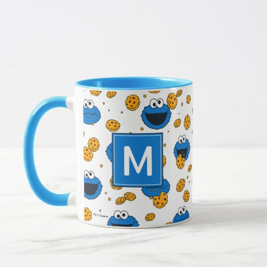 Koekjesmonster | C is voor Cookie Monogram Mok (Links)