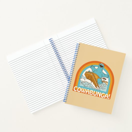 Koekjesmonster Cowabunga! Notitieboek (Binnen)