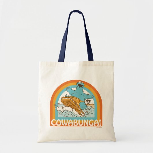 Koekjesmonster Cowabunga! Tote Bag (Voorkant)