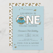 Koekjesmonster | One Tough Cookie Verjaardag Kaart (Voorkant / Achterkant)