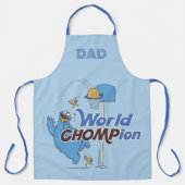 Koekjesmonster | Schieten basketbalhoepels Schort (Voorkant)