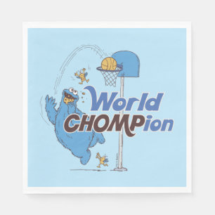 Koekjesmonster   Schieten basketbalhoepels Servet