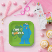 Koekjesmonster | Shamrock Love Papieren Bordje (Feest)