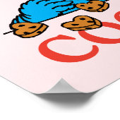 Koekjesmonster | Valentijnsdag-offerte Poster (Hoek)