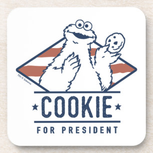 Koekjesmonster voor President Bier Onderzetter