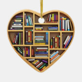 Koekjesplank Librarian Bookworm Writer Reader Keramisch Ornament (Voorkant)