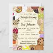 Koekjesruil Bake Sale Bked Goods Party Kaart (Voorkant)