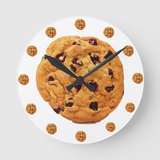 Koekjestijdklok Ronde Klok (Voorkant)