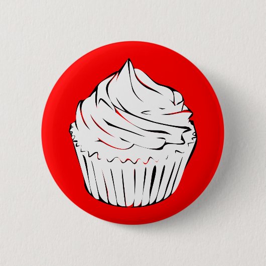 koekjesvlokken ronde button 5,7 cm (Voorkant)