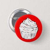 koekjesvlokken ronde button 5,7 cm (Voorkant /achterkant)