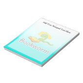 Koekjesworm met bril notitieblok (Gedraaid)
