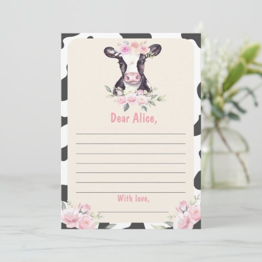 Koekoek Tijd Kapsule Notitie Berichtkaart Bedankkaart (Staand voorkant)