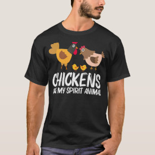 Koekskuikens voor mannen Rooster Hen Chicken Poul T-shirt