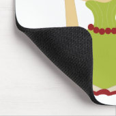 Koekworm Princess Mousepad voor kinderen Muismat (Hoek)