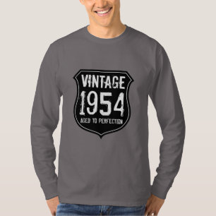 Koel 1954 met een leeftijd tot perfectie 60e shirt