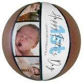 Koel 1e vaders Dag 3 Foto Collage Basketbal (Verticaal)