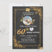 Koel 25e 40e 10e 75e 60e trouwdag kaart (Voorkant)