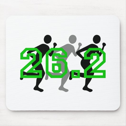 Koel 26.2 marathon muismat (Voorkant)