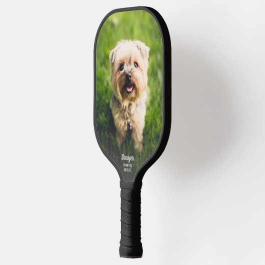 Koel 2 Grote foto's Uw aangepaste tekst Pickleball Paddle (Links)