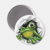 Koel 3d kikker magneet (Voorkant / Achterkant)