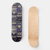 Koel 80s  casette skateboarddek skateboard (Voorkant)
